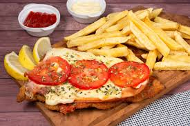 Milanesa napolitana