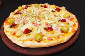 Pizza con ananá
