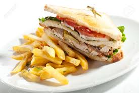 Sándwich de pollo